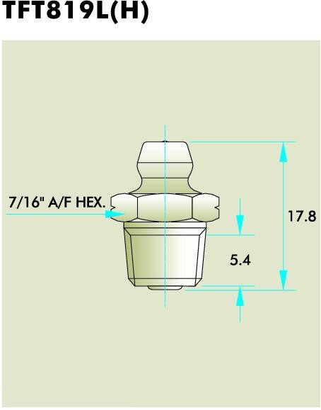 TFT819L(H) Grease Fitting