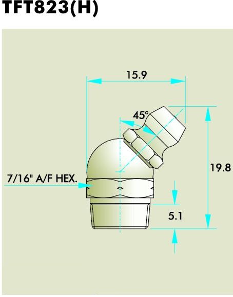 TFT823(H) Grease Fitting